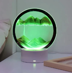 ARENARTE™ RELOJ DE ARENA 3D CON LUZ