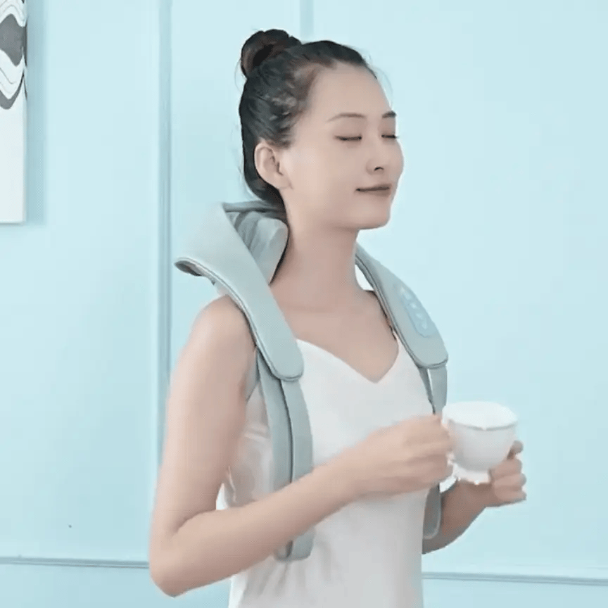 NECKRELAX™ PRO MASAJEADOR ELÉCTRICO CUELLO ANTIESTRÉS