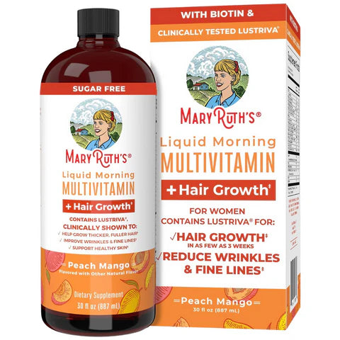 Mary Ruth´s™ Multivitamínico Líquido + Lustriva