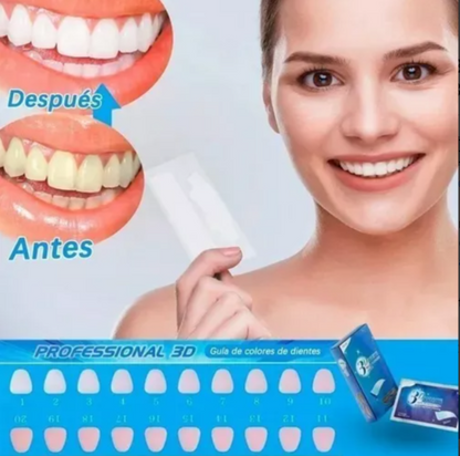 WHITEWAVE 3D™ BANDAS DE BLANQUEAMIENTO DENTAL