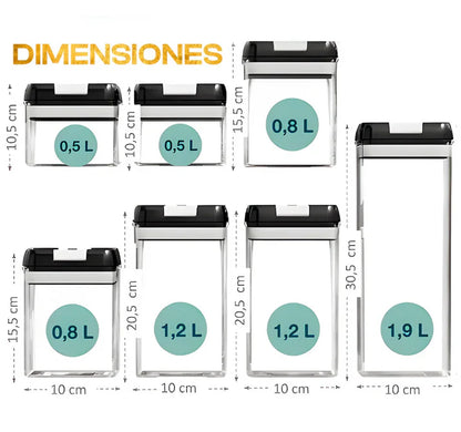 FreshBox™ Organizador De Alimentos x 7