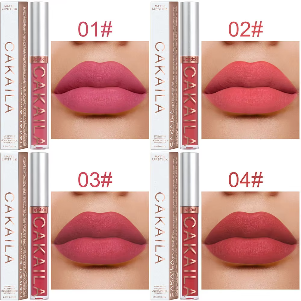 Set x6 Labial Líquido Matte Cakaila™