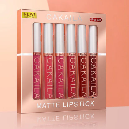 Set x6 Labial Líquido Matte Cakaila™